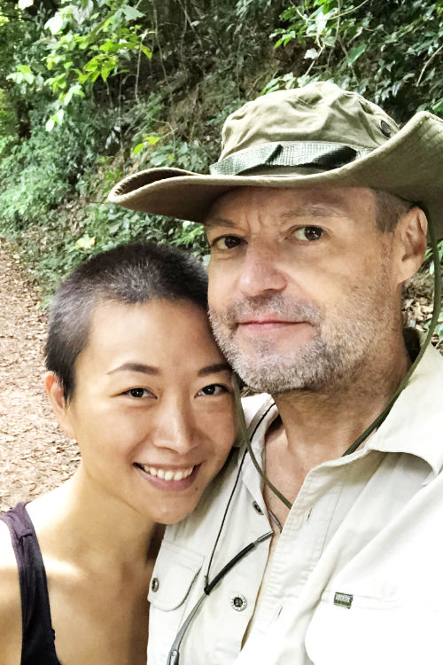 Chris and Yewen on the Kep National Park